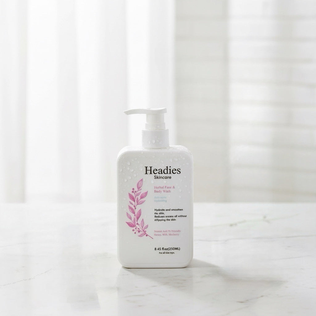 Herbal face & body wash